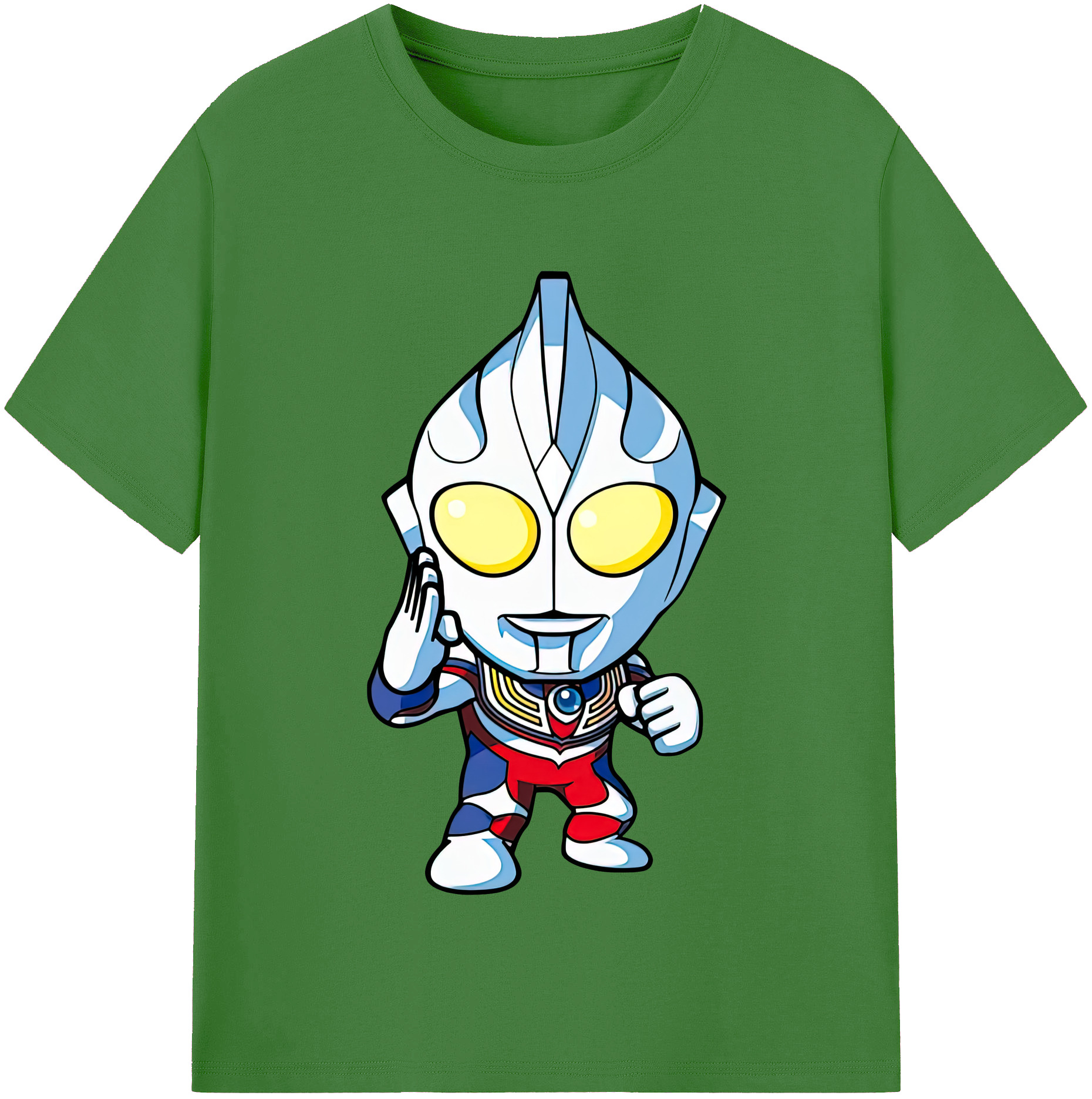 （画像用） ウルトラマン Ultraman レディースカジュアルプリントTシャツ（綿100％）